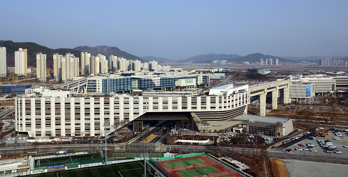 항공에서 내려다본 정부세종청사 일대